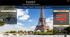 Desktop Screenshot of familyresidence75.com